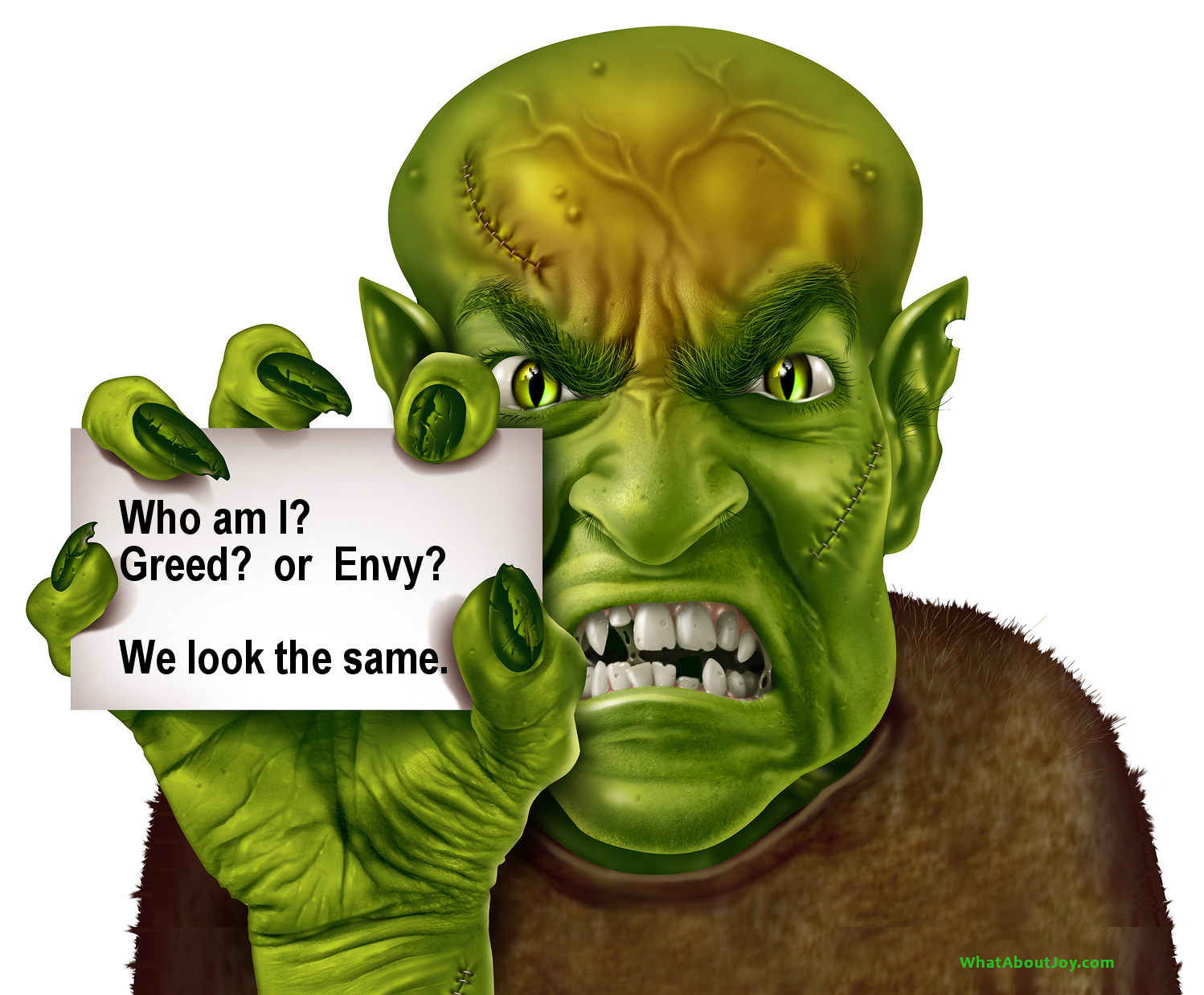 greed vs envy