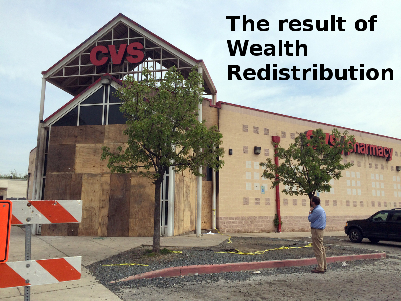 wealt redistribution the result